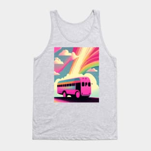 Ride on the rainbow Tank Top